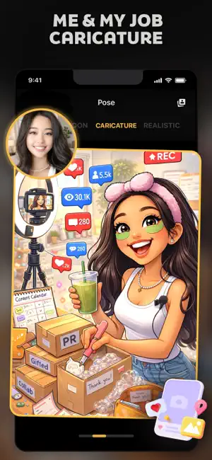 Pose: AI Photo Video Generator iPhone screenshot 5