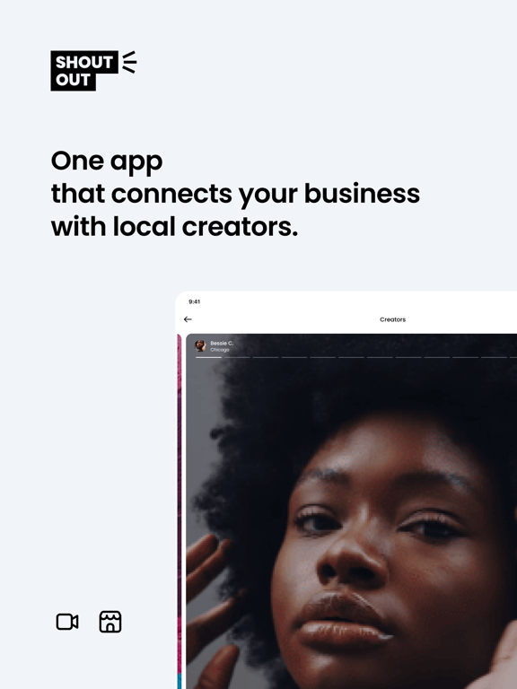ShoutOut: Influencer Marketing iPad screenshot 1 - Lifestyle app