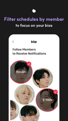 blip: Kpop idol schedule app screenshot 3
