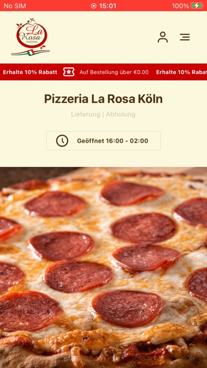 Pizzeria La Rosa DE