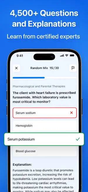 NCLEX Test 2026 | Prep RN & PN iPhone screenshot 2