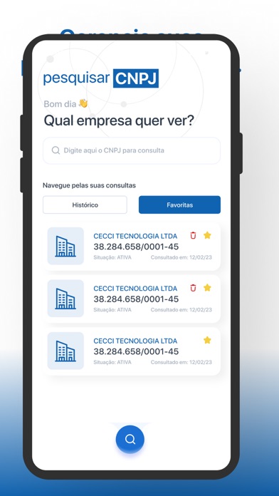 Screenshot #2 pour Consulta Empresas CNPJ MEI