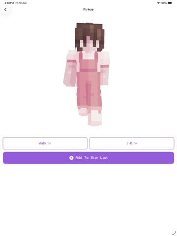 Sweet Pony Skins for Mineraft iPad screenshot