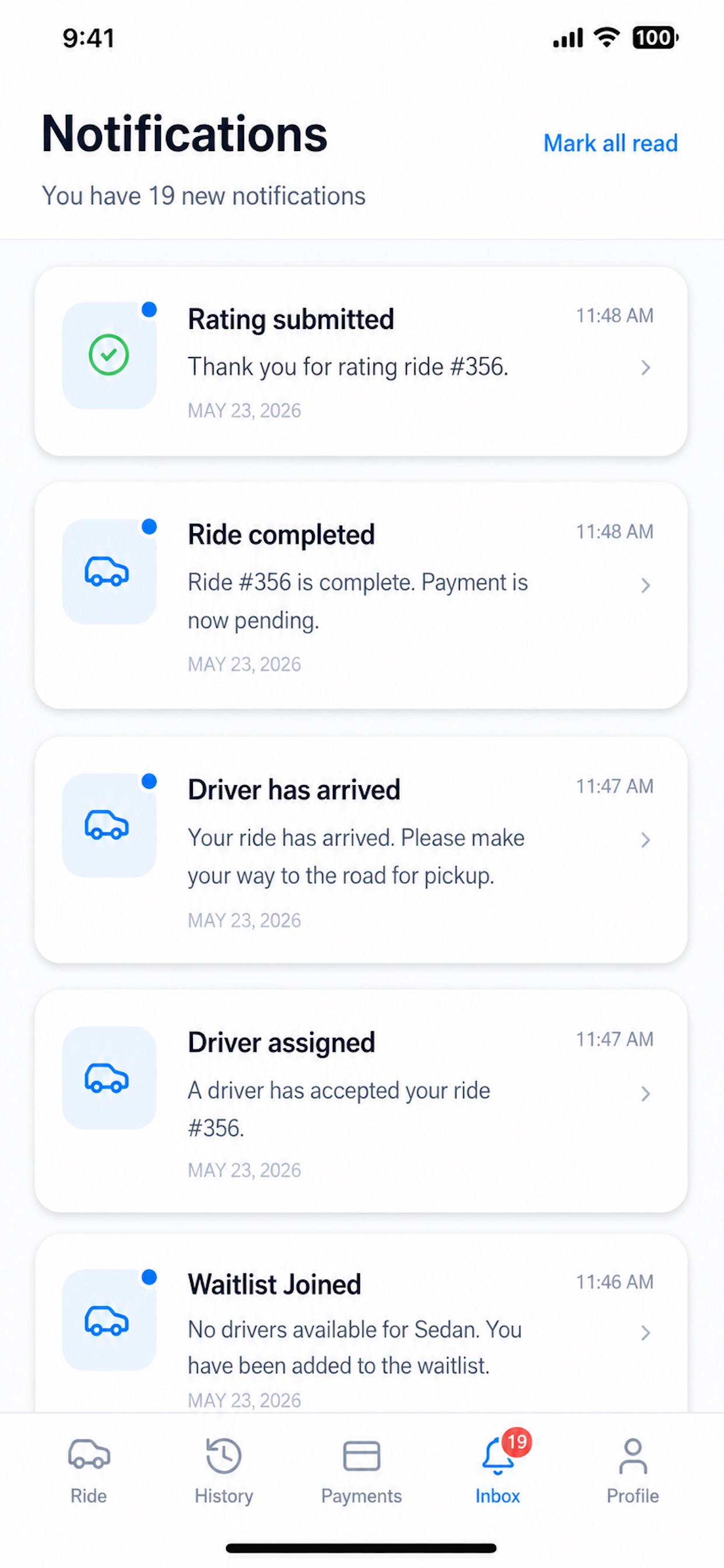 Screenshot 2 of WaitRide: Get a Ride