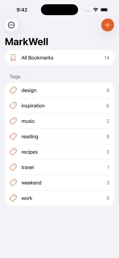 MarkWell — Bookmark Manager screenshot 1