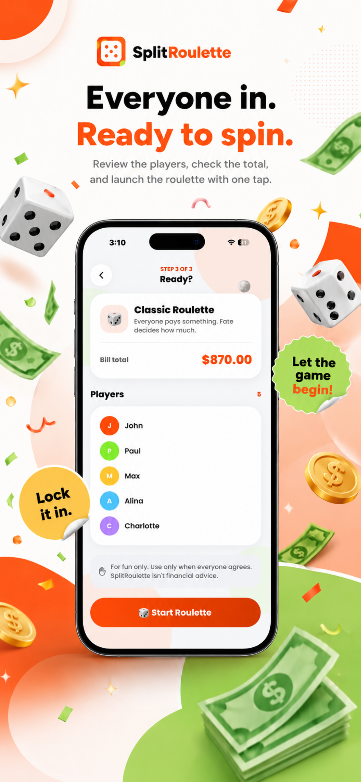 SplitRoulette screenshot 5