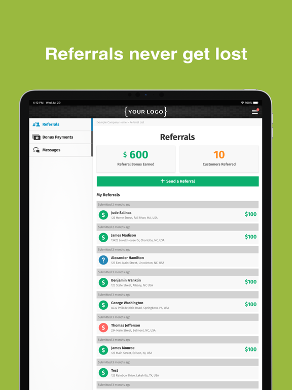 Screenshot #6 pour Referral Reactor