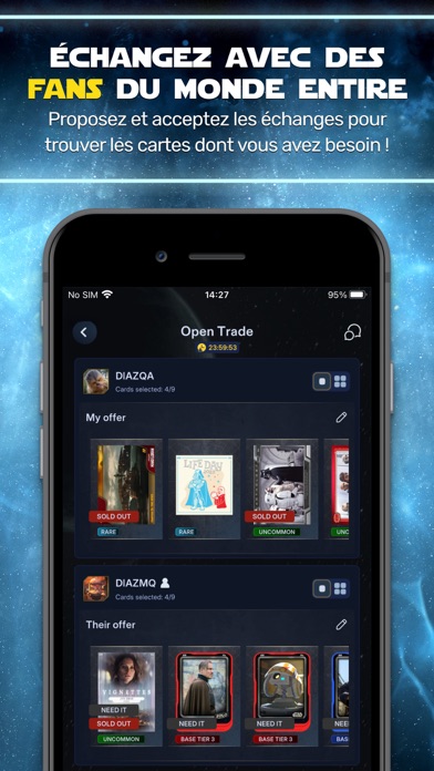 Screenshot #3 pour Star Wars™: Card Trader -Topps