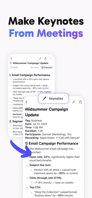 CraftNote: Smart AI Note Taker Screenshot 8 of 10