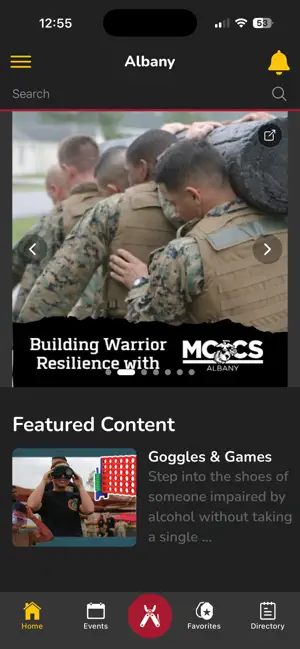 MCCS Connect screenshot 2