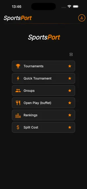 SportsPort - Sports Manager screenshot 2
