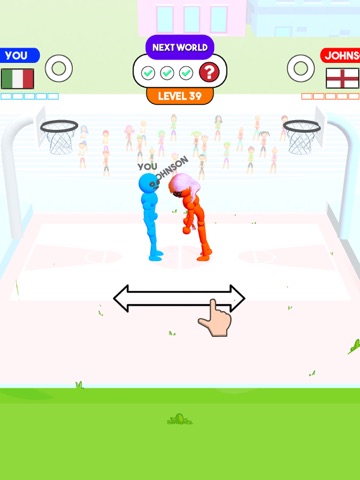 Collapse Basketball™ iPad screenshot