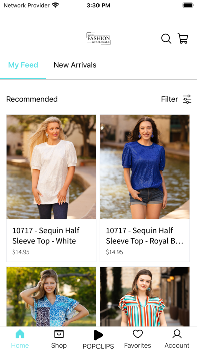 Your Fashion Wholesale Screenshot