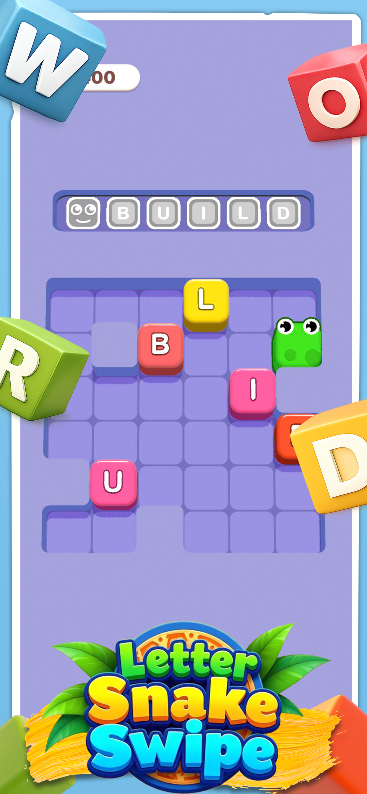 Letter Snake Swipe
