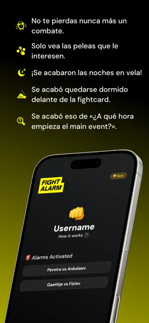 FightAlarm App iPhone screenshot 5