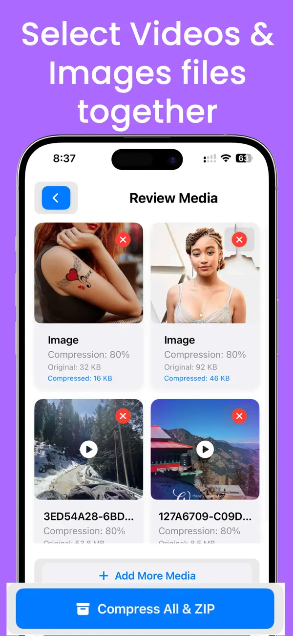 #3. Image & Video File compressor (iOS) De: Aman Singhal