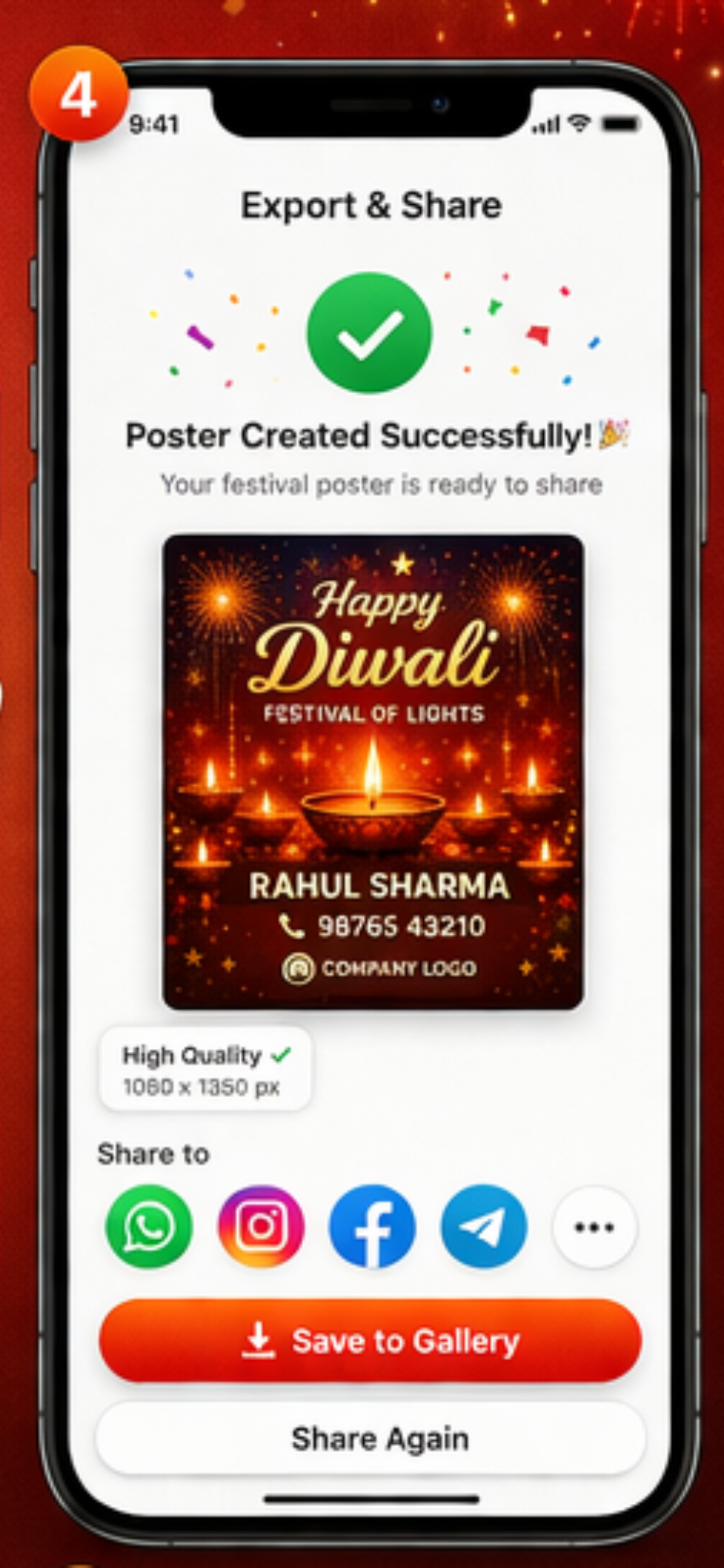 Poster Maker - Festival Post screenshot 4