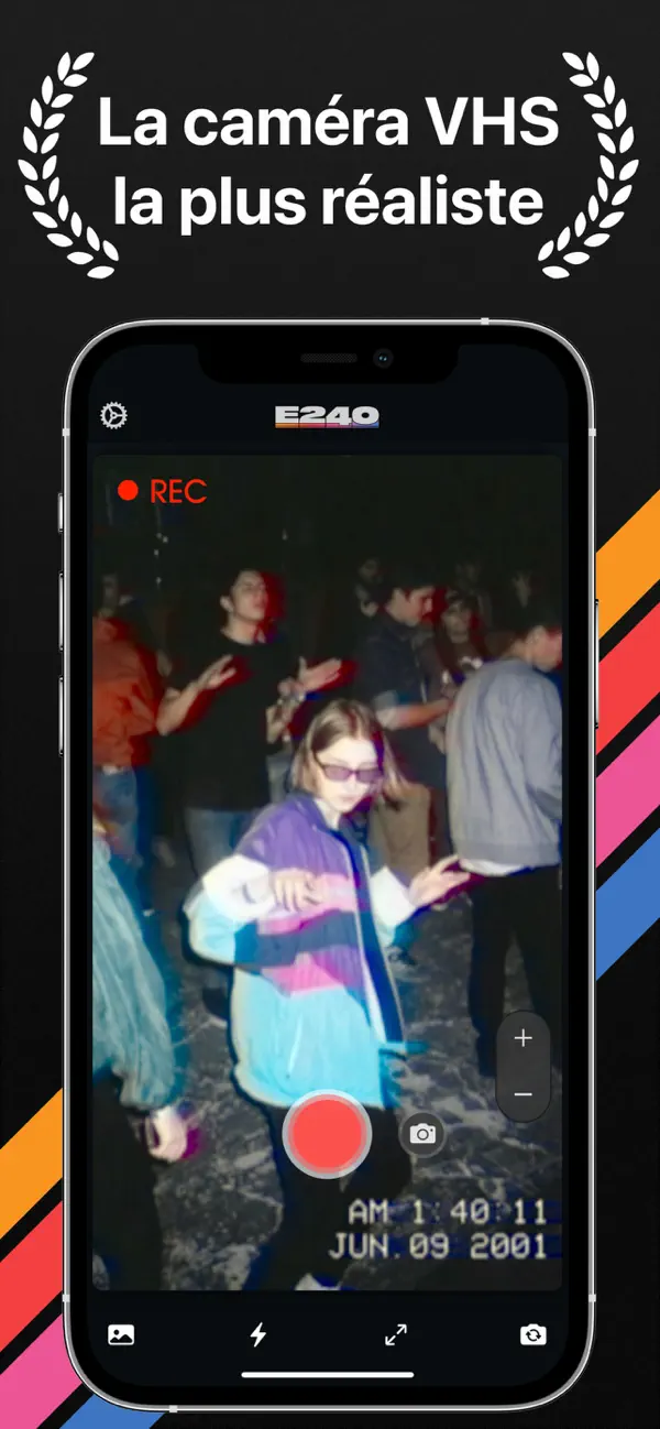 Screenshot #1 pour VHS cam - E240