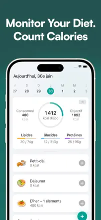 Diet & Food Tracker: Screenshot 1 von 7