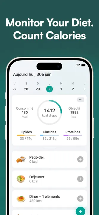 Diet & Food Tracker: Screenshot 1 von 7