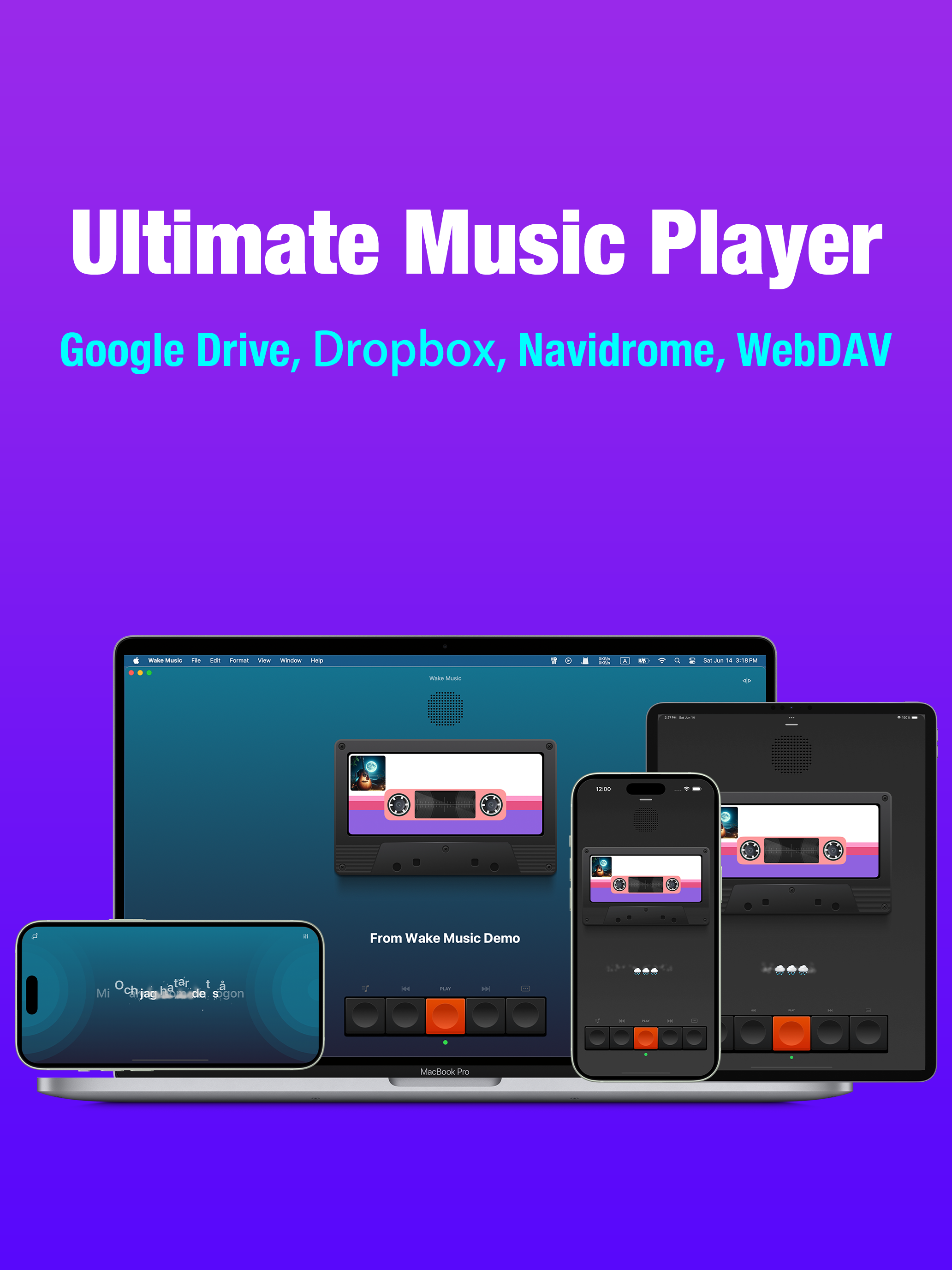 Wake Music：Offline MP3  Player screenshot 8