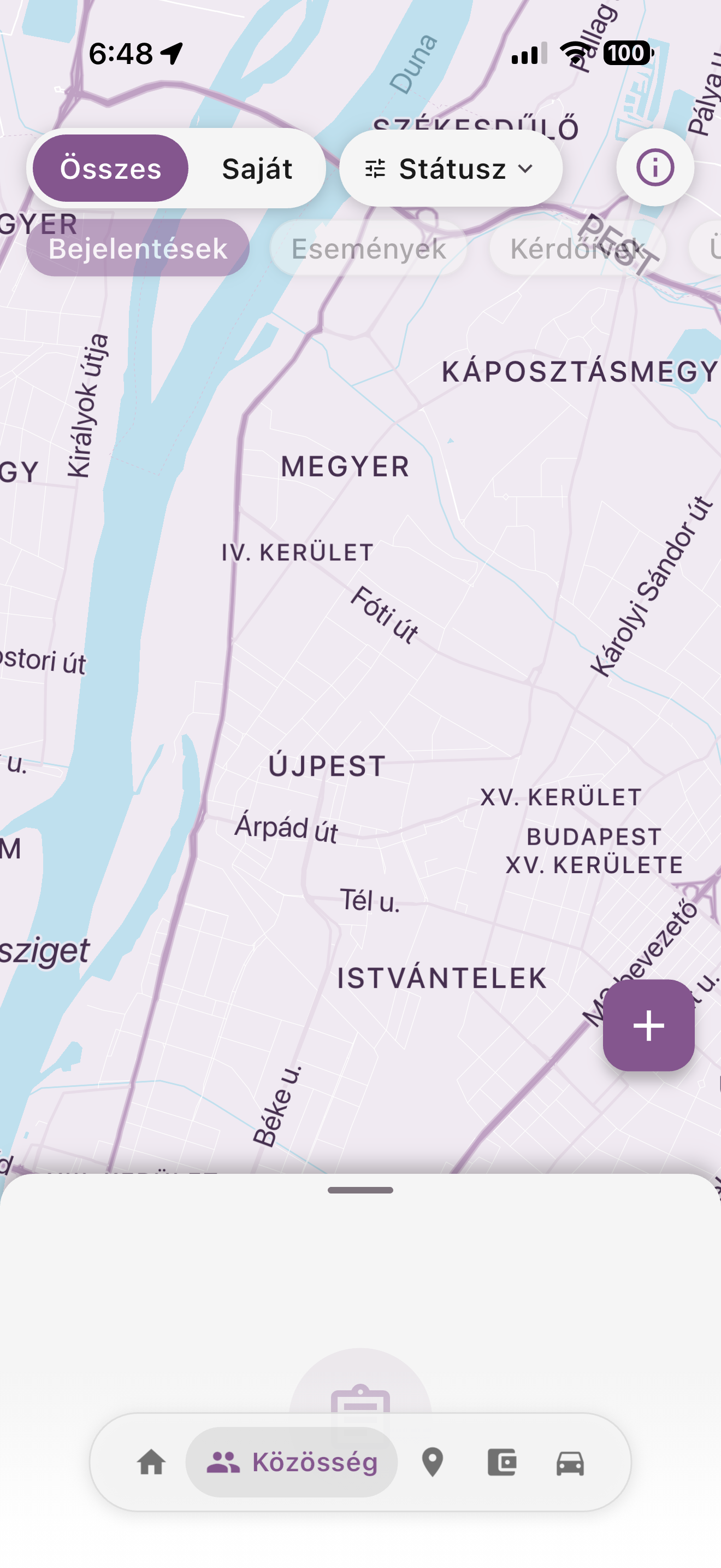 Újpest alkalmazás