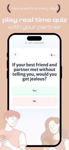 KnowUsBetter: Couple Quiz Game iPhone screenshot