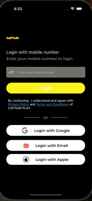 Captain Play screenshot 1