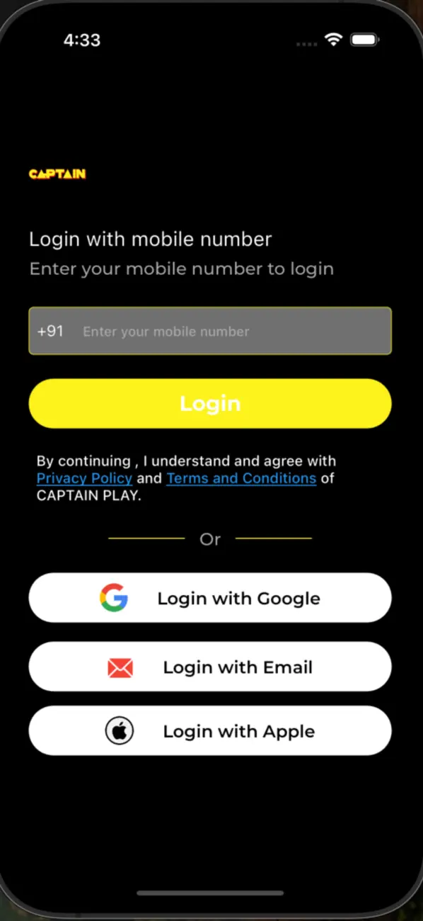 Screenshot #1 pour Captain Play