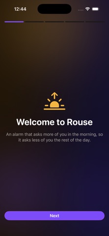 Rouse Alarms iPhone screenshot