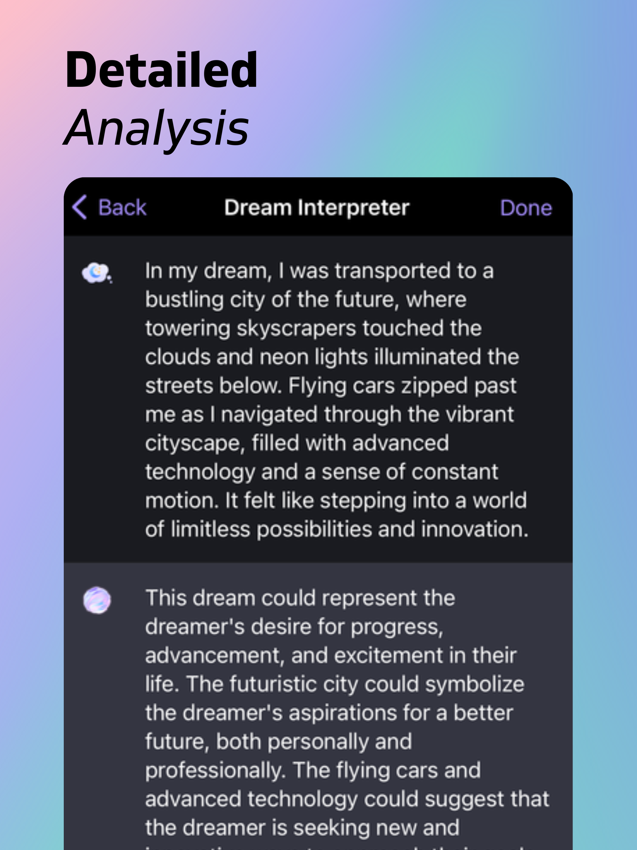 Dream Interpretation - Journal screenshot 10