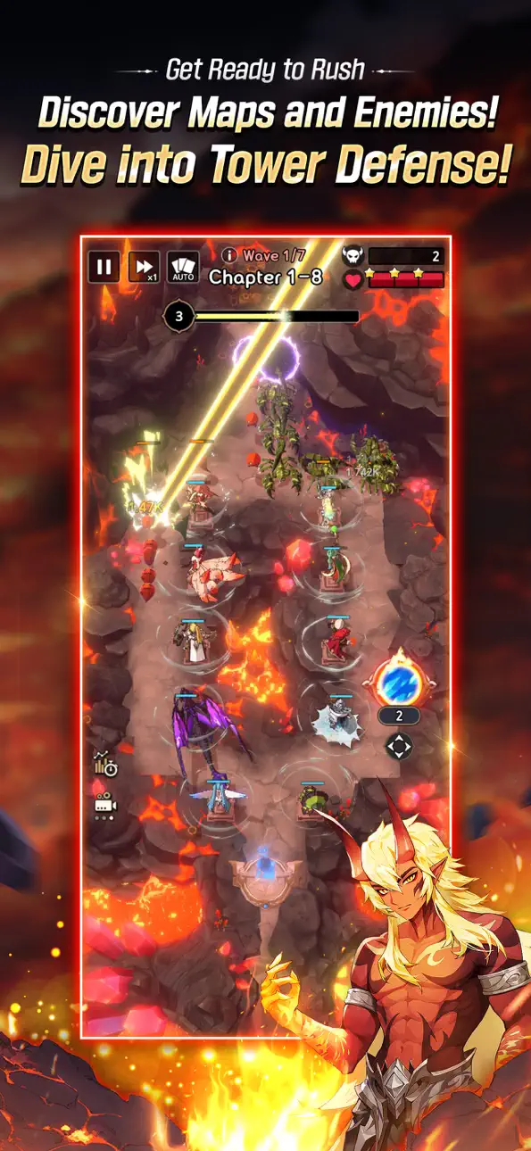 Summoners War: Rush iOS Mod IPA screenshot 5 - iOS game interface