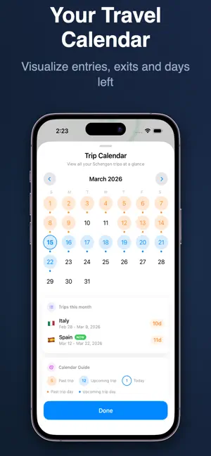 Schengen Calculator & Planner screenshot 4