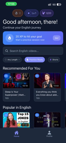 YouPractice - Learn & Speak Screenshot 1 of 9