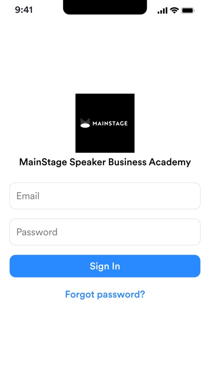 MainStage Speaker Academy