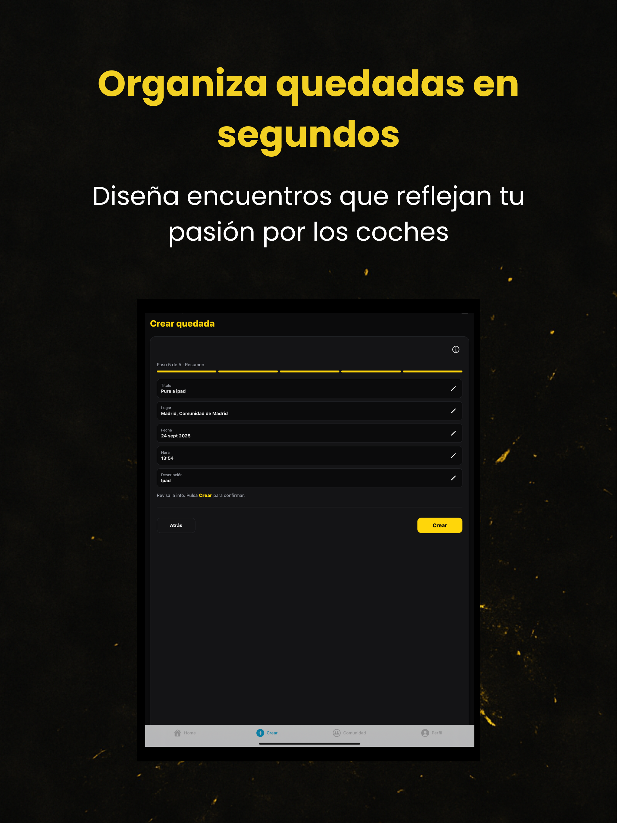 CarMeet – Quedadas de coches