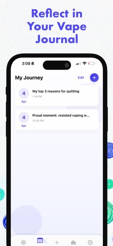 Puff Log iPhone screenshot