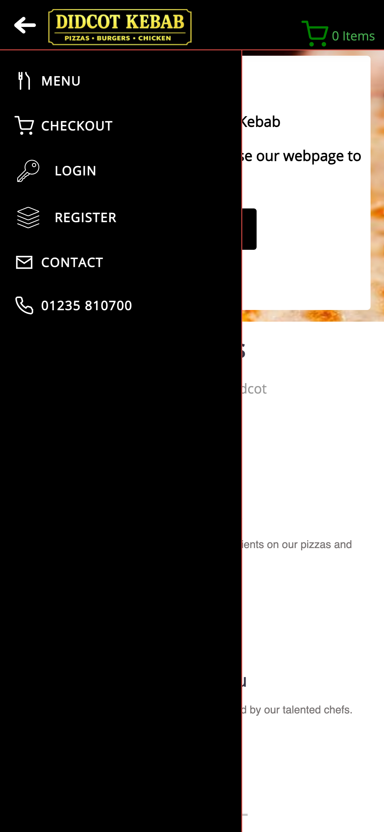 Didcot Kebab Pizza Oxford screenshot 2