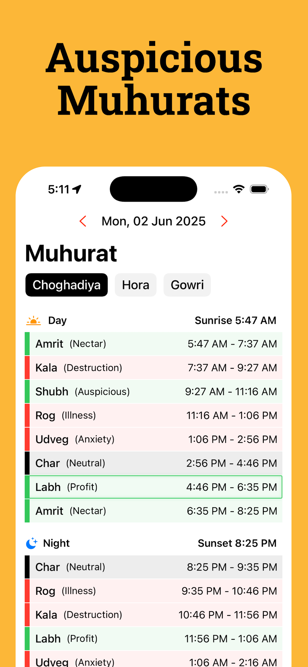 Hindu Calendar: Panchang 2026