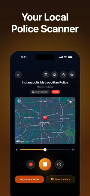 Police Scanner: Crime Radar screenshot 1