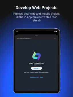 CodeSnack IDE: AI Coding Agent screenshot 14