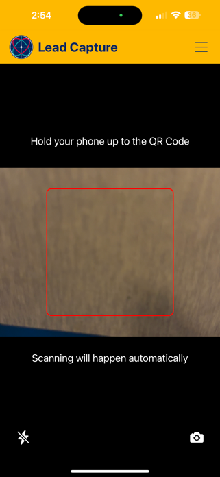 EACTS Lead Capture Screenshot 5 of 7