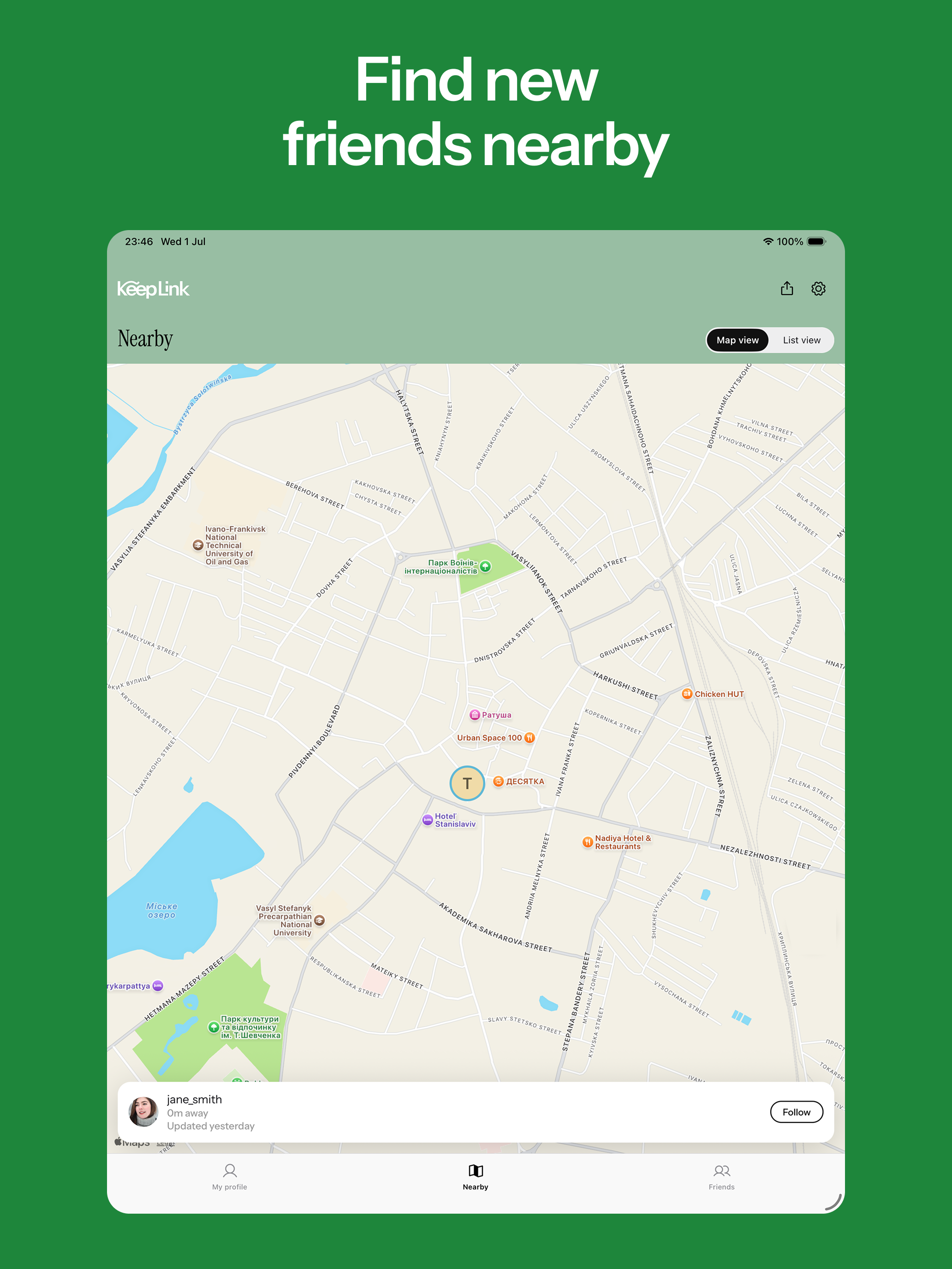 KeepLink: Social Map & Links screenshot 10