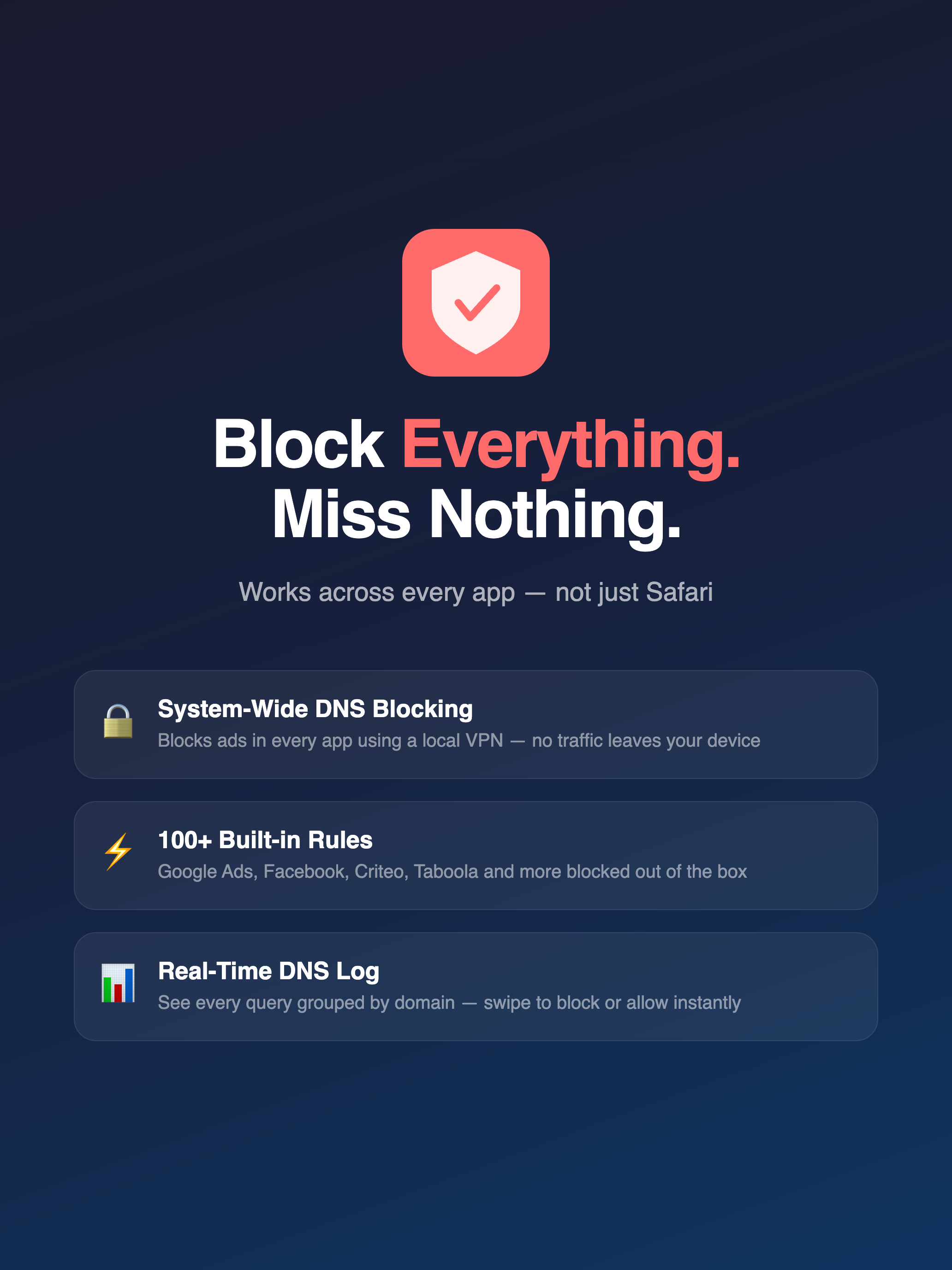AdBlocker:DNS & VPN Adblocking screenshot 6