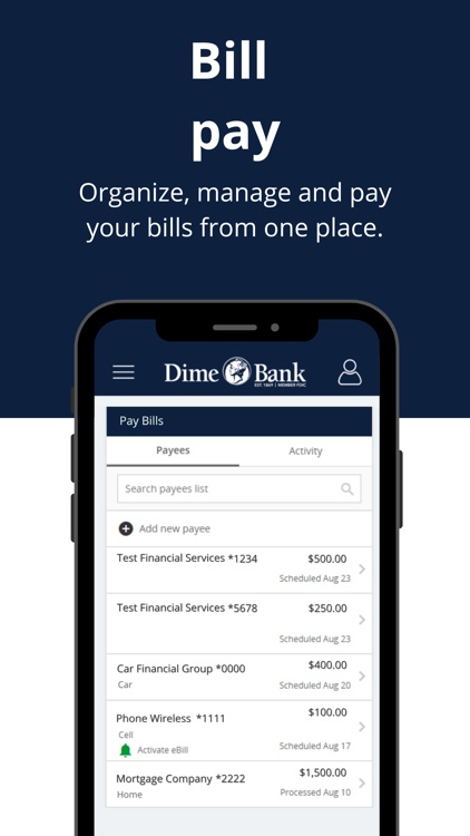Dime Bank Mobile Banking screenshot-6