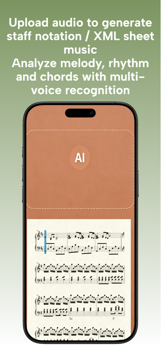 SheetMusic AI: Notes & Tuner Screenshot 2 of 6