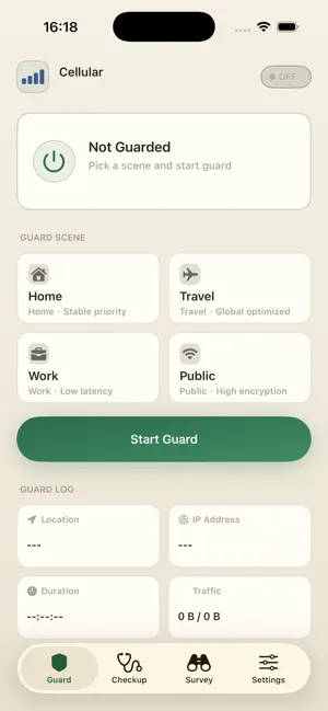 F3 VPN - wire open screenshot 1