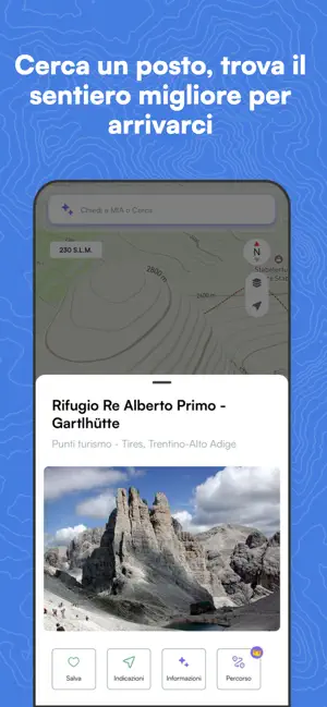 Mountain Maps: Trekking iPhone screenshot 2