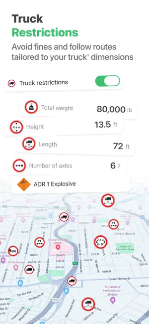 Roolz Navigation for Truckers screenshot 2