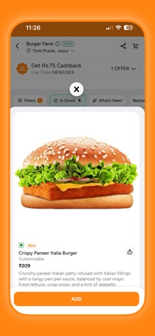 Burger Farm India screenshot